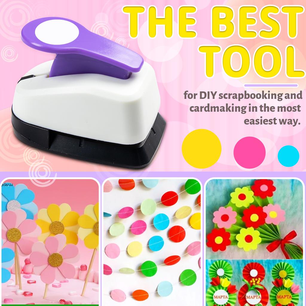 Circle hole Paper punch 50mm 38mm 25mm 16mm 9mm  35mm 28mm 22mm 18mm Circle paper Cutter Paper Punches for Paper Crafts