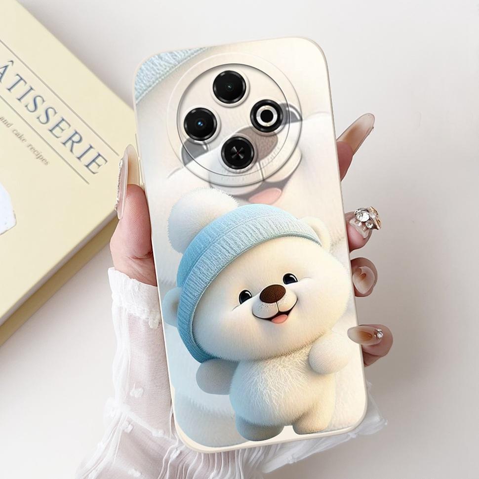 For Tecno Spark 30C Case kl5  kl5n Soft Silicone Lovely Panda Cover For Tecno Spark 30 30C 30 Pro Spark30C Phone Cases Coque