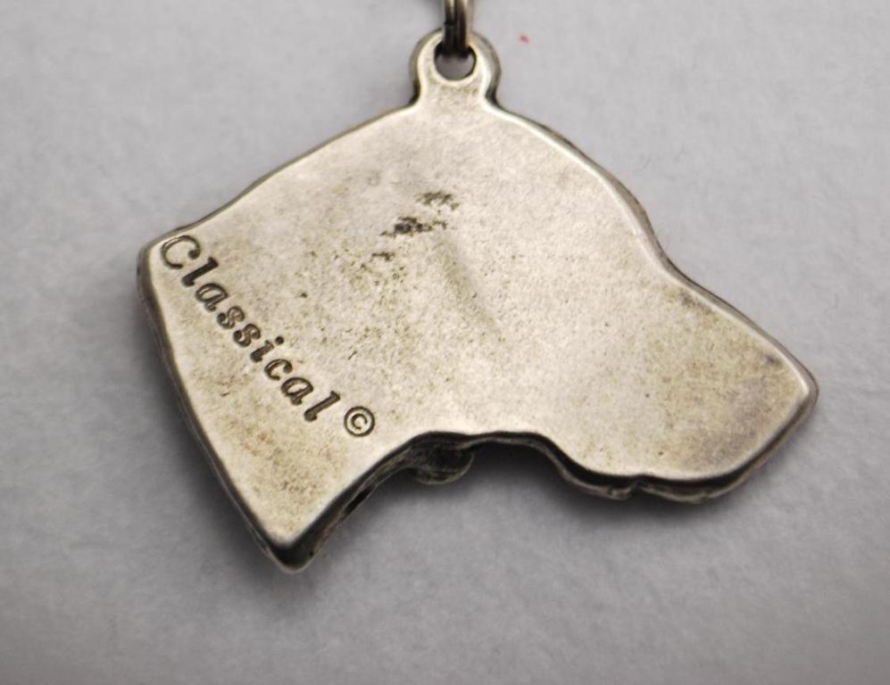 Weimaraner, Grey Ghost – Dog Necklace In Gift Box, Silver-plated Locket for Dog Fan | Art-Dog