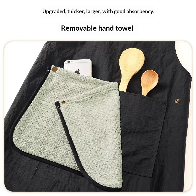 Kitchen Household Cooking Apron Men Women Oil-Proof Waterproof Adult Waist Fashion Coffee Overalls Apron Kitchen Accessories