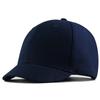 Men Short Bill Brim Baseball Caps Big Head Large Size Wool Hats Male Plus Sizes Felt Canvas Snapback Hat 55-60cm 60-65cm