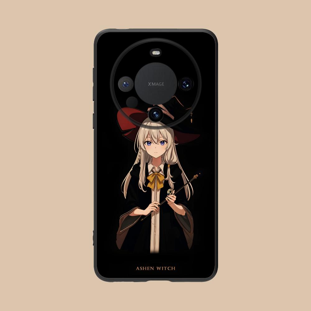 Wandering Witch Elaina Matte TPU Mobile Phone Case for Huawei Mate 60 50 40 30 20 10 Pro Plus Lite E 5G Colorful Printing Cover