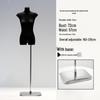 Korean Style Flat Body Female Mannequin with Wide Shoulders for Women's Clothing Display