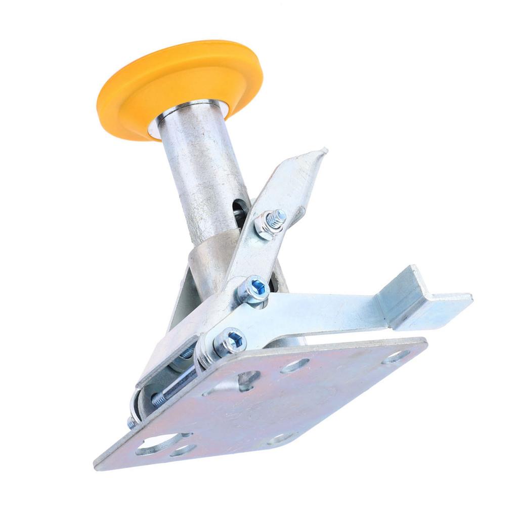 Trolley Brake Floor Lock Iron Galvanized Trolley Cart Lock with TPU Pad for 3in Casters