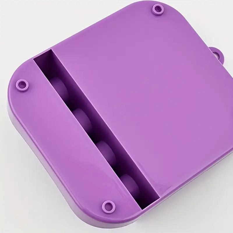 

All-in-One Spoon Rest Organizer, Keeps Countertops Tidy, Holds Kitchen Utensils & Pot Lids for Home or Restaurant фіолетовий