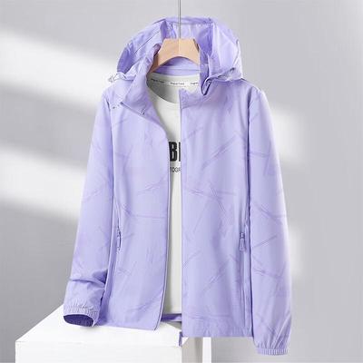Jiaoxiu Women's Ice Silk Sun Protection Jacket