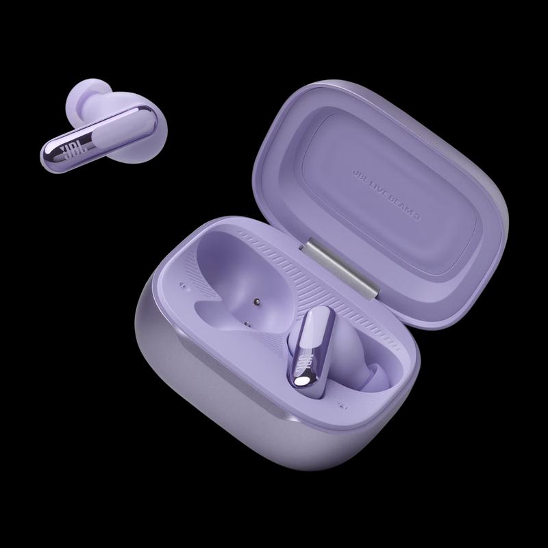 JBL LIVE BEAM 3 True Wireless Earbuds with Smart Touchscreen Case