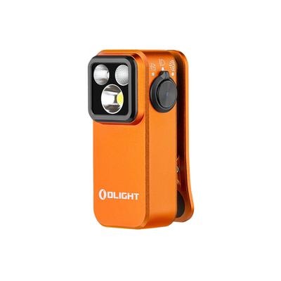 OLIGHT Oclip Pro S LED Clip Light, Running Flashlight, Compact, 5 Light Sources, 600 Lumens, Lightweight, USB-C Rechargeable, for Outdoor Activities,