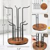 Coffee Cup Holder Mug Hanger Display Metal Rack Tree for Countertop Living