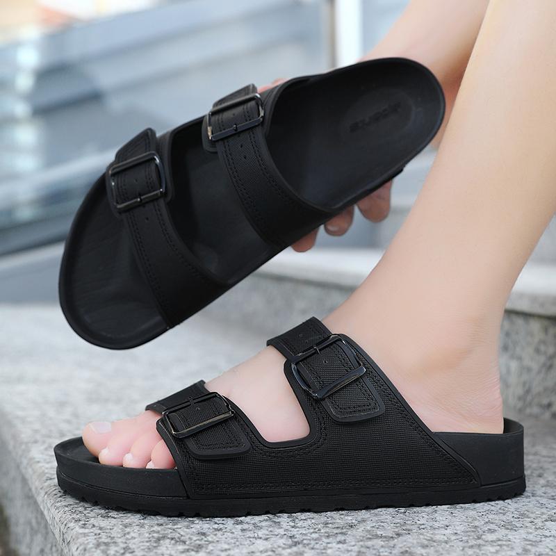 Sommarmode Lätta Utomhustofflor Strandskor Vardagssandaler Hemtofflor och Flipflops