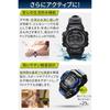 MRD Kids Digital Watch Blue 50M Waterproof LED Display Alarm Function Gift Box Included