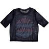 Willie Nelson Womens/Ladies Americana Crop Top