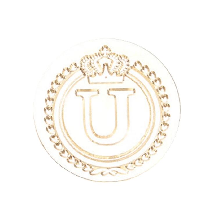 Brass Head Seal Stamp Crown Letters Sealing Wax Stamp for Letter Invitations Decoration English Letters Wax Seal Stamp