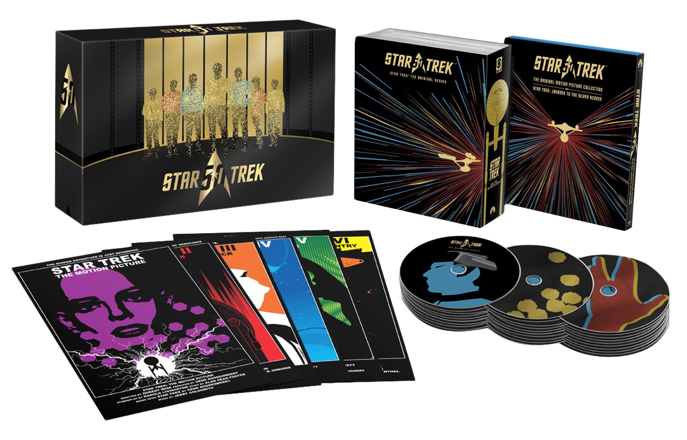 

Star The Original Series 50th Anniversary TV Movie Complete Collection Press Limited Trek & Blu-ray (First Edition)