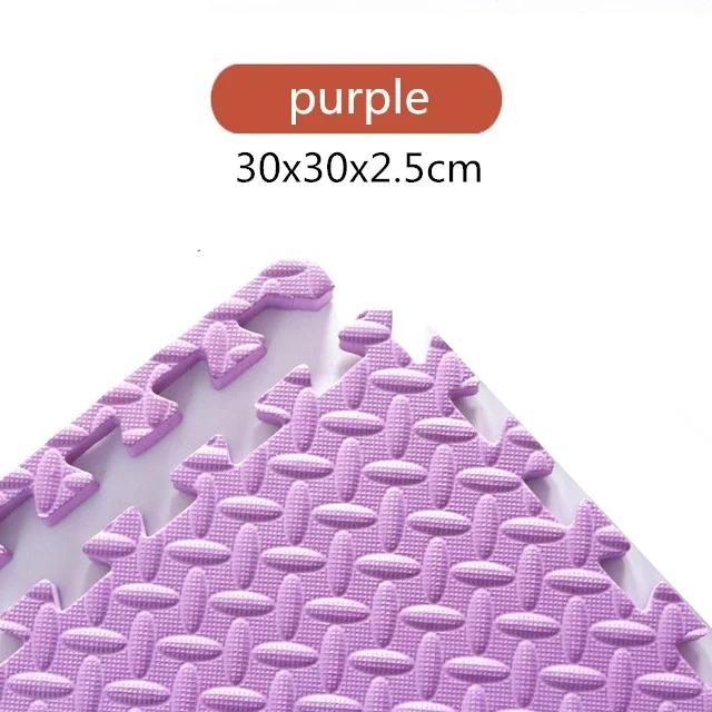 30x2.5CM Baby Foam Crawling Mat Children EVA Educational Toys Kids Soft Floor Game Mat Chain Fitness Brick Gym Game Carpet Gifts