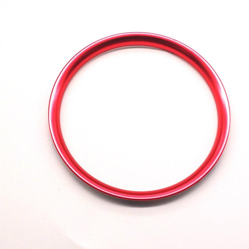Auto Mittelkonsole Uhr Zeitanzeige Dekoration Ring Abdeckung Aufkleber Für volkswagen Passat B8 2016- Autozubehör