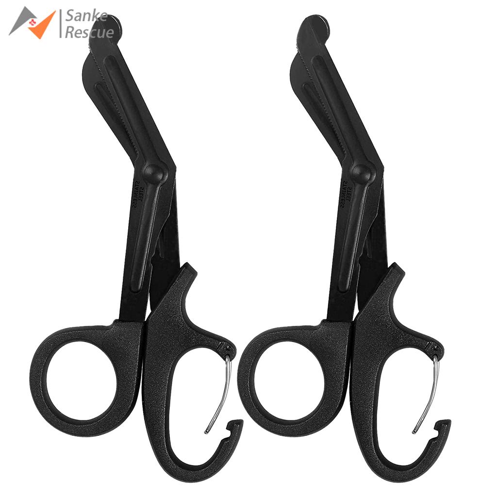 Trauma Shears Stainless Steel Medical Scissors, Bandage Scissors with Carabiner, Nursing Surgical urses,Doctors,Nursing EMT EMS