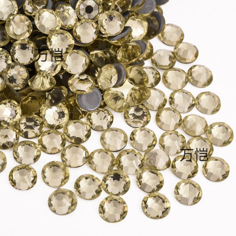 Eight Big And Eight Small Imitation Austrian Glass Hot Glue Bottom Hot Diamond Rhinestone Diy Clothing Accessories