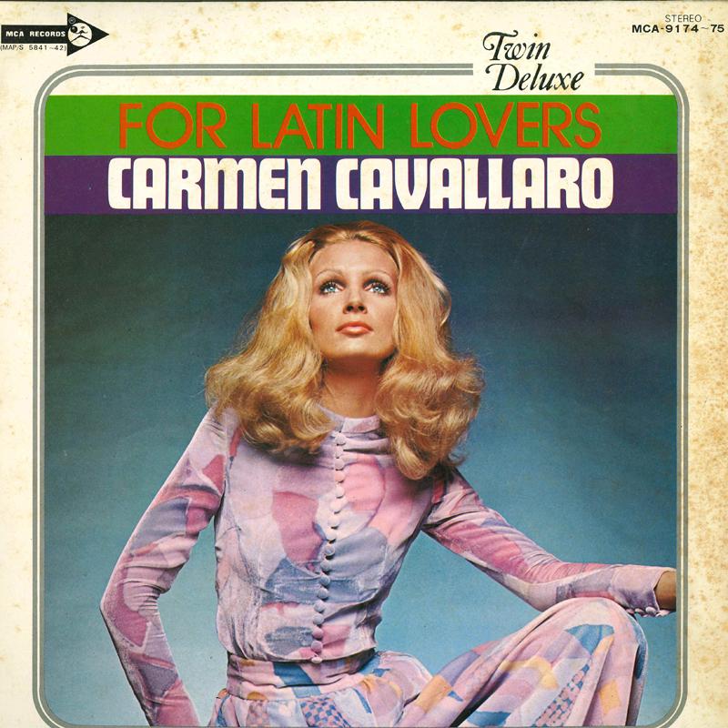 

LP Record CARMEN CAVALLARO - For Latin Lovers MCA917475 MCA RECORDS Japan Latin Used