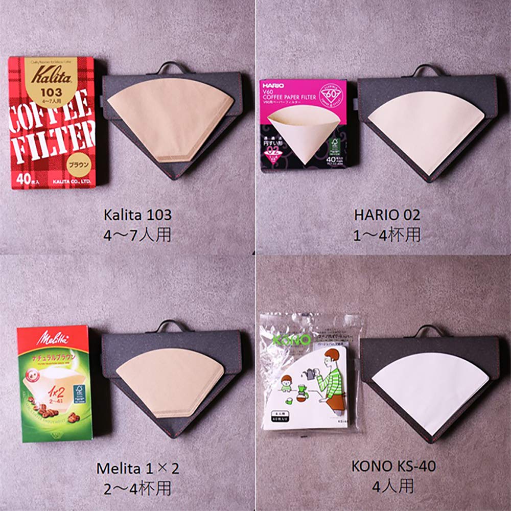 Coffee Paper Filter Case (gray)