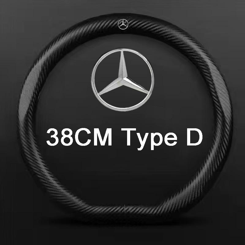 Autopříslušenství Potah na volant pro Mercedes Benz C180 C200 C260 C300 W108 W124 W126 W140 W168 W169 W176 GLA CLA