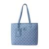 Jordan Cotton Blend With Recycled Fiber Tote Bag, Shoulder Bag, Handbag Regular Unisex Light Denim Blue Jordan JD2523005AD-001
