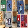 Basketball Player Case For Samsung Galaxy A53 A33 A13 A12 A22 A32 A52 A72 A51 A71 A50 A70 A21S A52S Cover