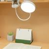 LED Klemm-Schreibtischlampe USB Augenschonend Dimmbar Nachttisch-Leselampe Nachtlicht für Schlafzimmer Stecker