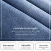 ROMON Men's Summer Ice Silk Straight Fit Stretch Jeans