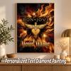 Bon Jovi Custom Name Text 5D Diamond Painting Kit DIY Full Drill Diamond Art Decoration