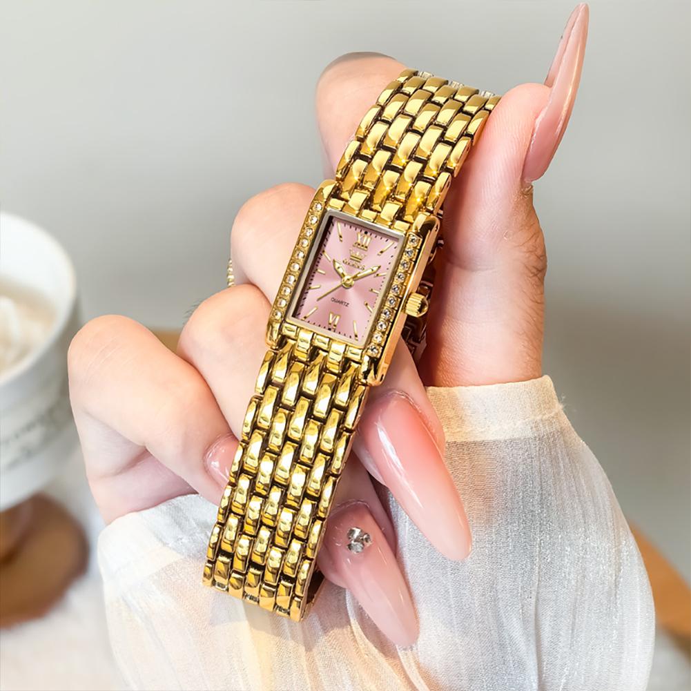 Womens Watches Top Brand Luxury Green Diamond Dial Quartz Watch for Women Waterproof Fashion Wristwatches Relogio Feminino