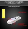 10 Pieces DC12V T5 3014 Auto Car Dashboard Lights 2 Smd Reading Instrument Panel Lamp LED Indicator Wedge Light Bulb Universal