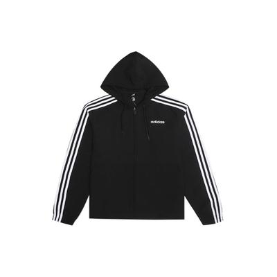 Essentials Knit Hooded Jacket Men Jackets Black DQ3066