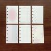 Scrapbook M5 Ordnerseiten Musikthema Innenseite Kartenordner Fotoalbum Ordner Nachfüllung Transparente Seiten Kartenorganisator