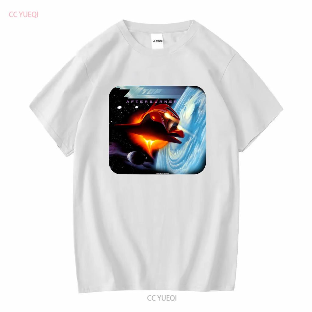 ZZ TOP Afterburner Black For T Shirt All Size TP599 vintage Washed Soft Unisex Breathable Stretched Versatile Casual graphic