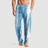 Herren Strickmode Print Tasche Freizeithose Schlafanzughose