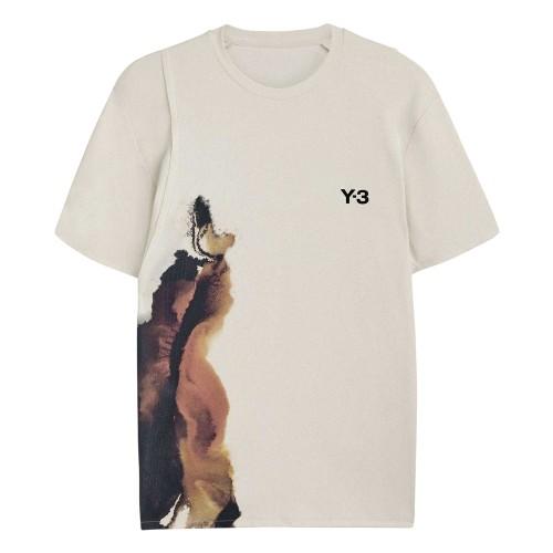 Y-3 Mens Quick Dry Slim Tennis T-Shirt