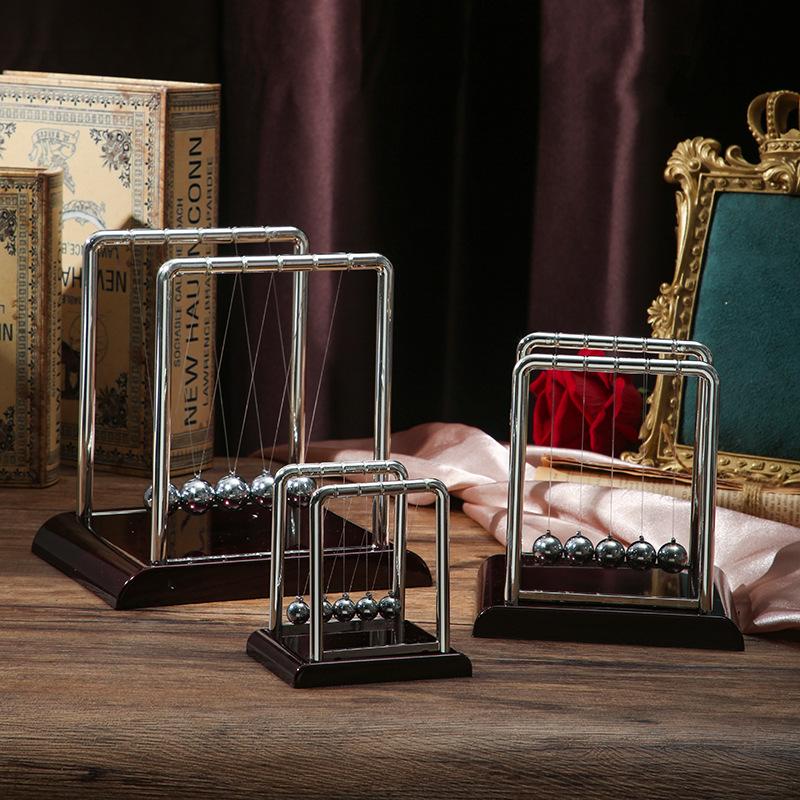 Gate-Shaped Newton's Cradle Desk Ornament - Creative Graduation Gift