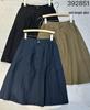 Spring/Summer Korean High-Waist Elastic Loose Retro Plus Size Midi Umbrella Skirt