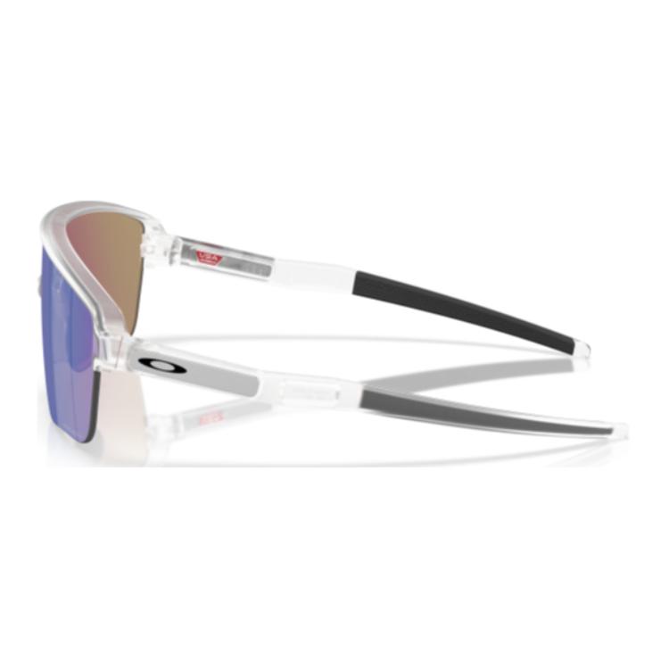Oakley Corridor Sq Logo Temples Propionic Acid Irregular Sunglasses Men's White