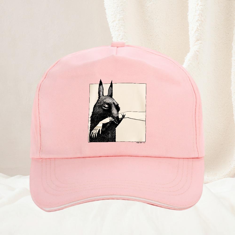 Funny Creature Bite Hand baseball cap Unisex Women suitable for daily leisure fashionable and versatile outdoor sun protection hat