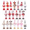 "Christmas Telescopic Dolls: Snowman, Elk, and More - Holiday Window Decorations"