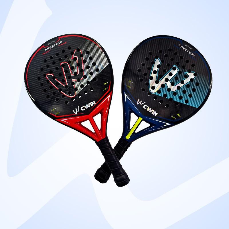 Carbon Fiber Padel Racket Beginners Lightweight Training Match Use With String