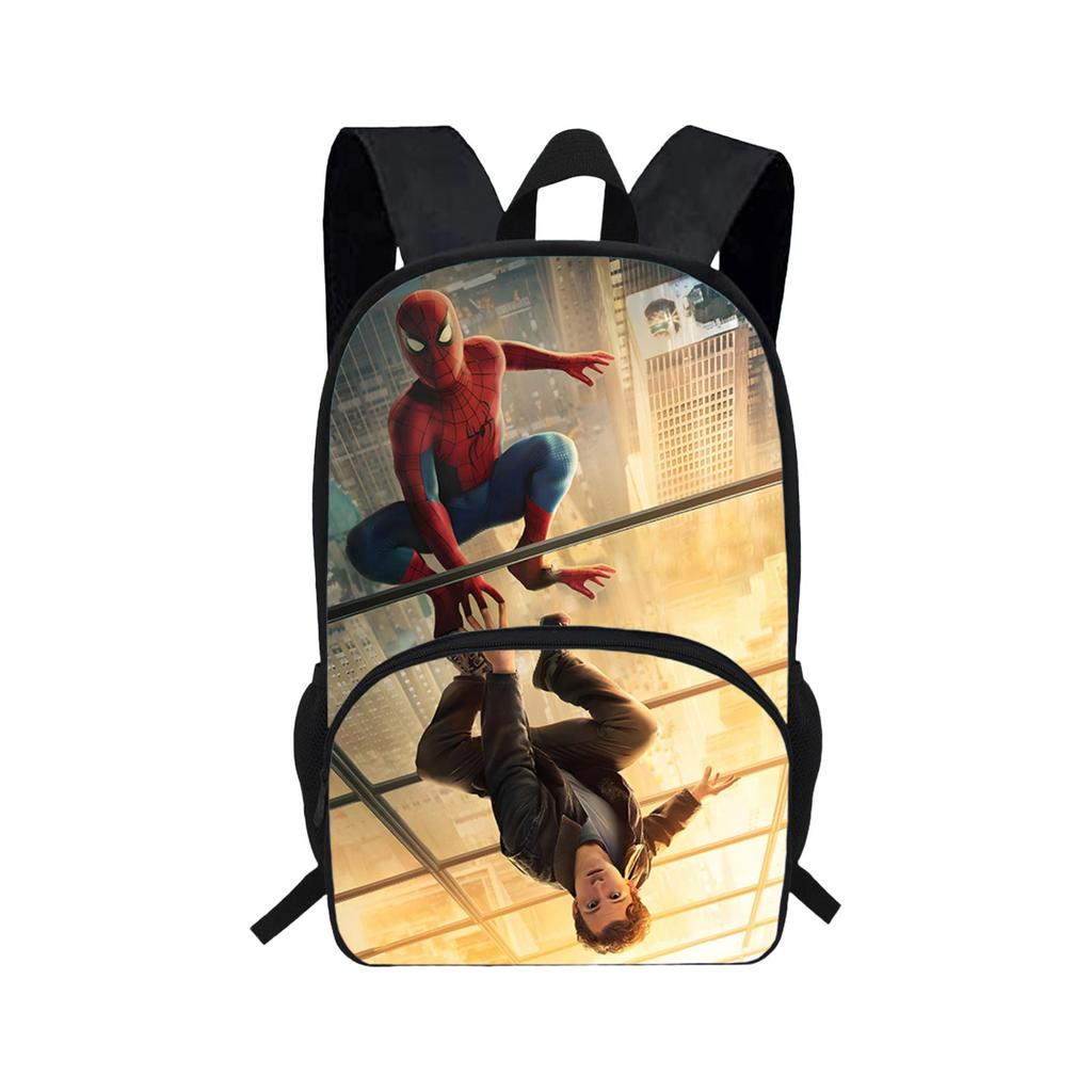 Large Capacity Printed Backpack with Adjustable Straps Durable Material Suitable for School Travel Work and Daily Use