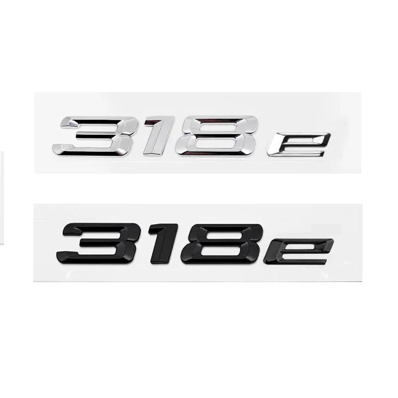 Sticker Emblema Lettere Logo Bagagliaio Auto in ABS per BMW 316e 318e 320e 323e 325e 330e 335e 530e E46 E90 E91 F30 F31 F34 G20 G30