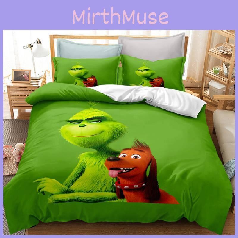 Single The Bedding Double Duvet Cover Pillowcase Cartoon Print Bedding