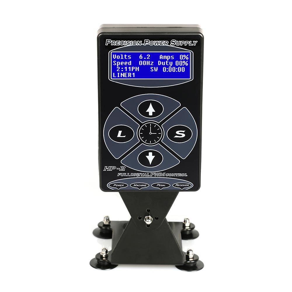 Tattoo Power Machine Supply Digital LCD Liner and Shading Dual Mode Intelligent Timing With EU Adapter Tattoo Power Set