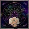 Tarots Tablecloth Rune Divinations Table Cover Astrology Oracles Board Game Mat