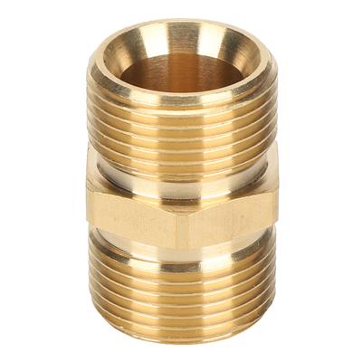 Yüksek Basınçlı Püskürtme Adaptörü Pirinç M22 Metrik Erkek Dişli 14mm Hortum Bağlantı Parçası