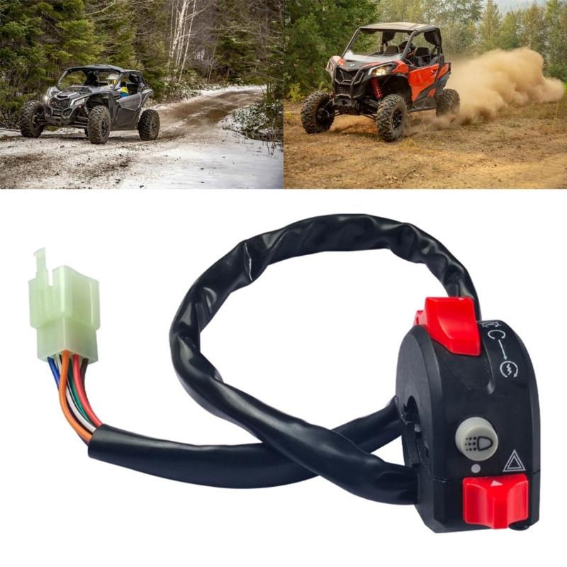 22mm Motorcycle Control Button Headlight Warning Light